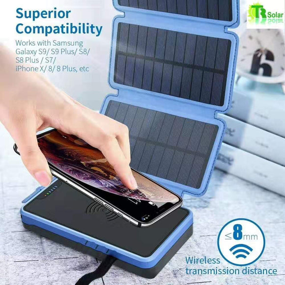 Solar Power Bank 20000MAH/ Solar speaker with bluetooth